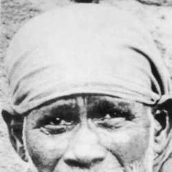 A rare photograph of Baba of Shirdi