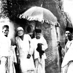 A rare photograph of Baba of Shirdi