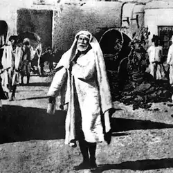 A rare photograph of Baba of Shirdi