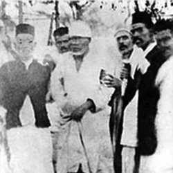 A rare photograph of Baba of Shirdi