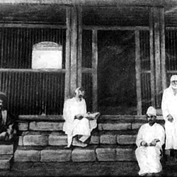 A rare photograph of Baba of Shirdi