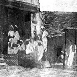 A rare photograph of Baba of Shirdi